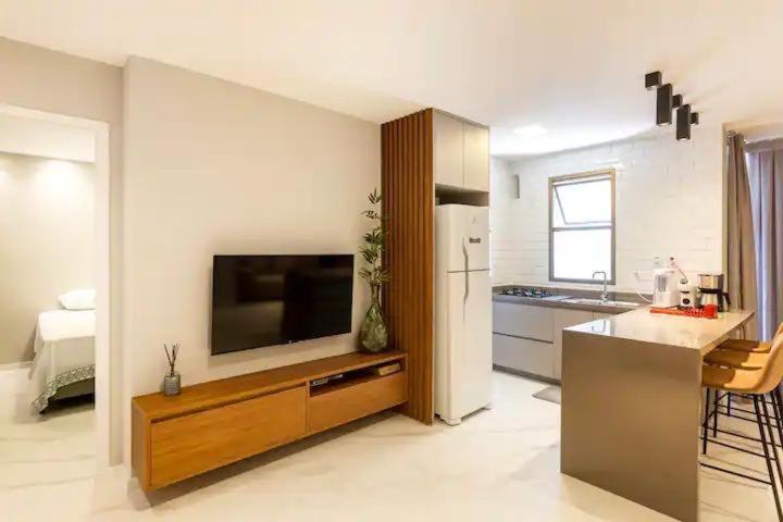 Estudio Aconchegante Frontal Praia Barra - 2 Suites リオデジャネイロ エクステリア 写真