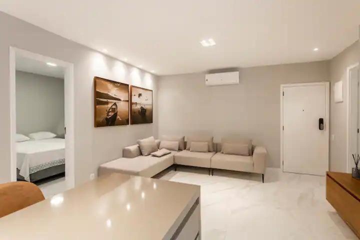 Estudio Aconchegante Frontal Praia Barra - 2 Suites リオデジャネイロ エクステリア 写真