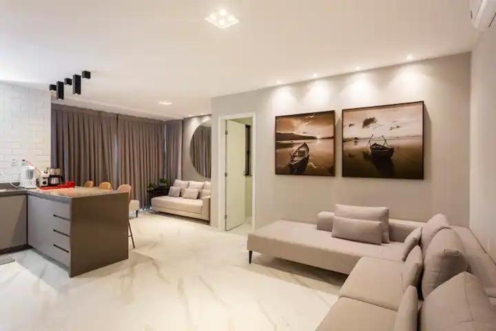 Estudio Aconchegante Frontal Praia Barra - 2 Suites リオデジャネイロ エクステリア 写真