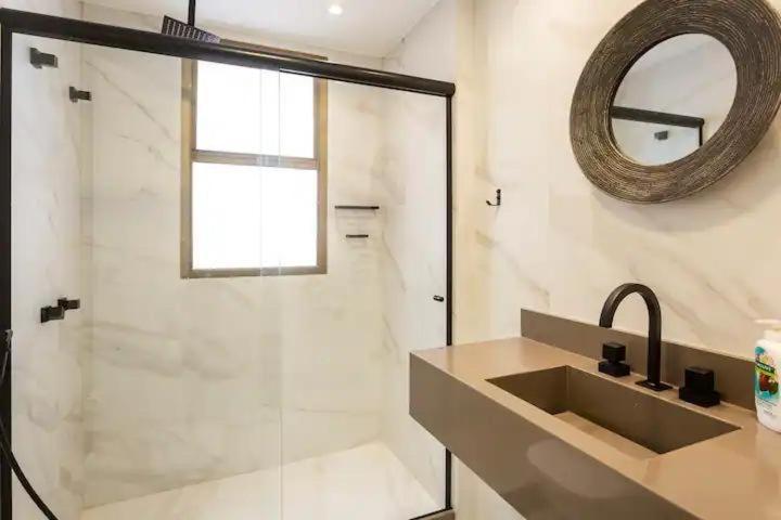 Estudio Aconchegante Frontal Praia Barra - 2 Suites リオデジャネイロ エクステリア 写真